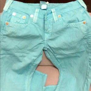 Baby Blue True Religion size 26